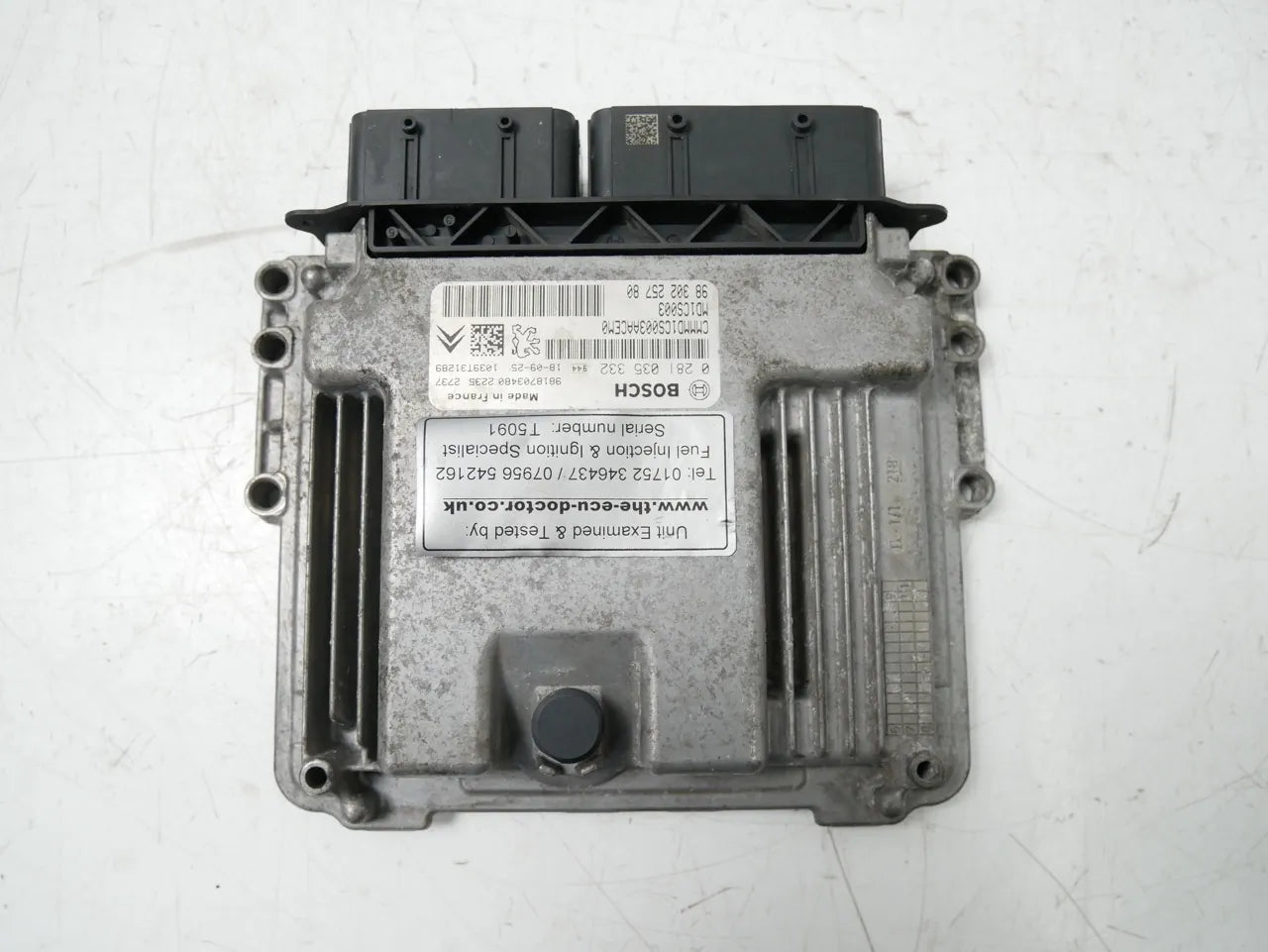 Unidad de control Peugeot 1.5 BlueHDI YHZ YH01 DV5RC 9830225780
