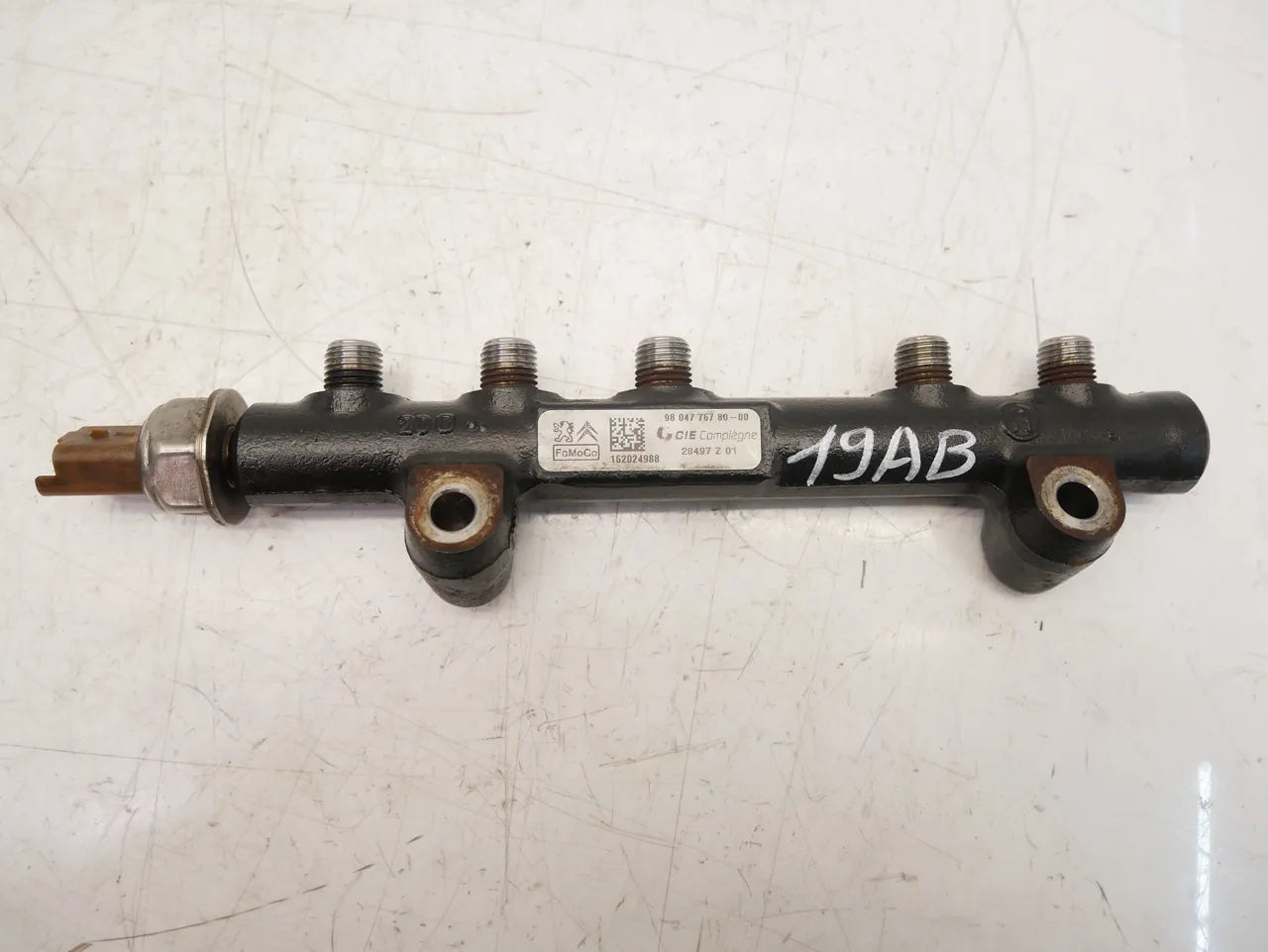 Tubo de raíl Peugeot 308 MK2 1.6 BlueHDi DV6FC BHZ BH01 9804776780