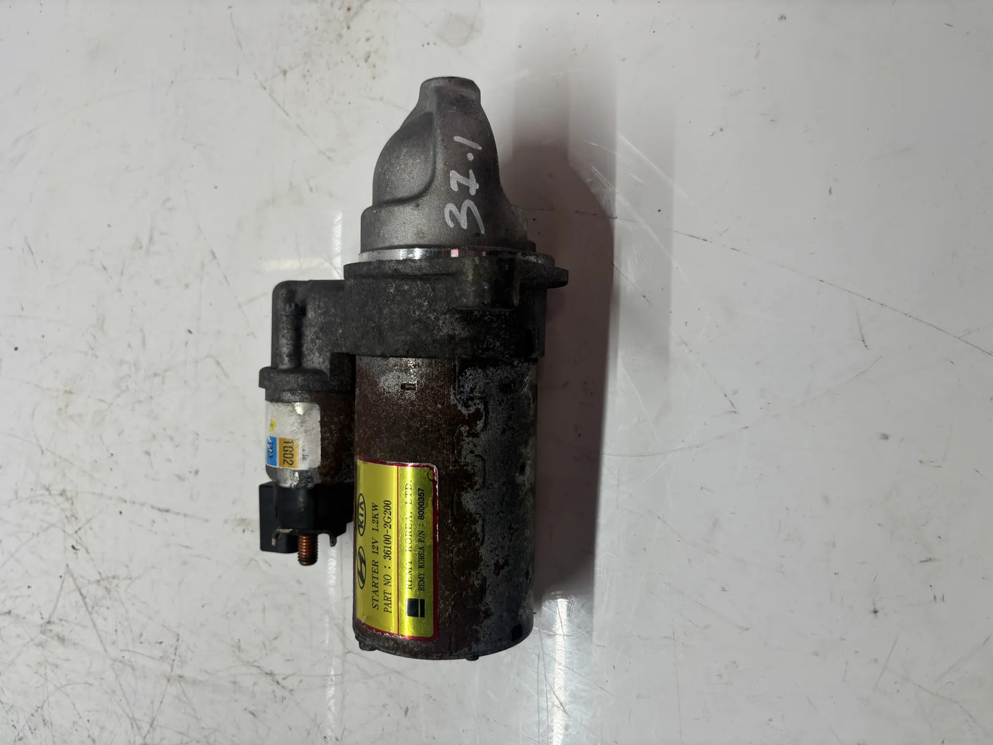 Motor de arranque Hyundai Kia Santa Fe Sorento 2.4 CVVT G4KE 36100-2G200