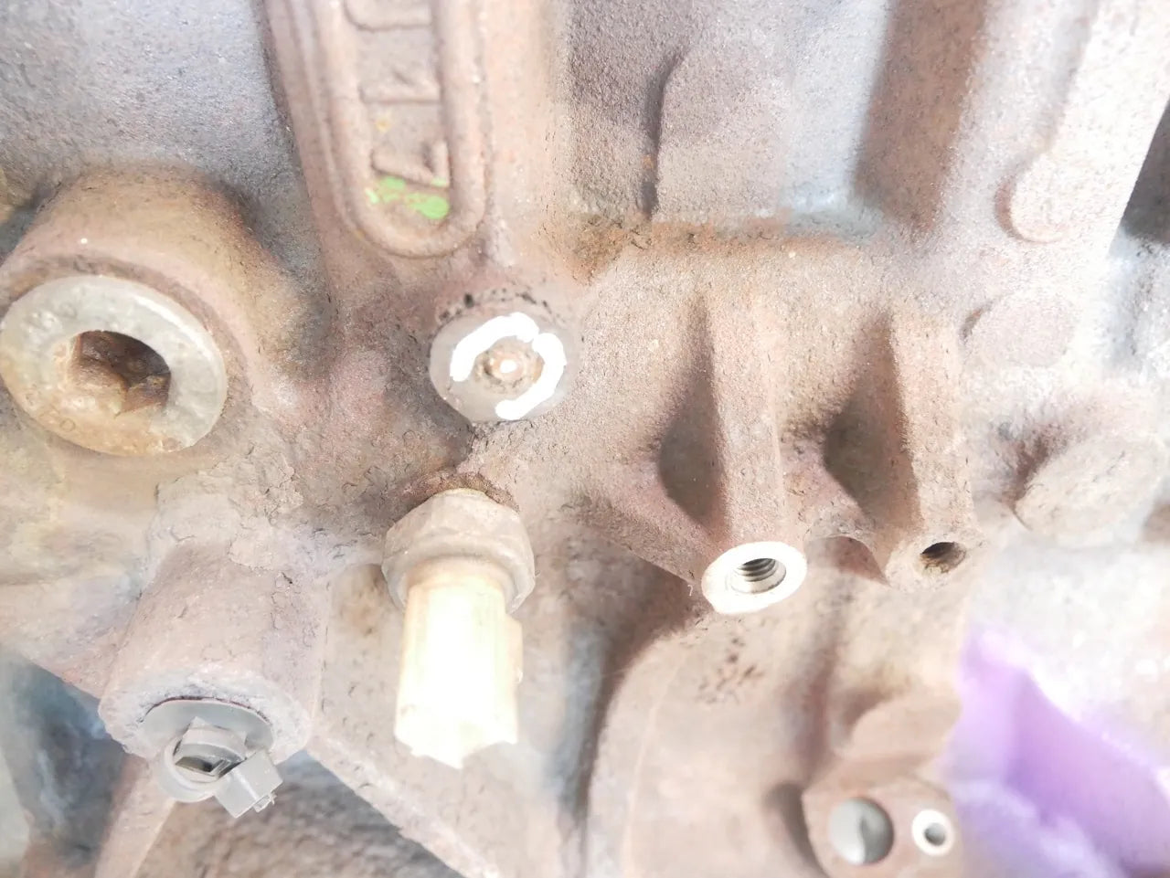 Accionamiento del cigüeñal del bloque motor Ford 2.0 EcoBlue YLF6 GK2Q-6015-AC