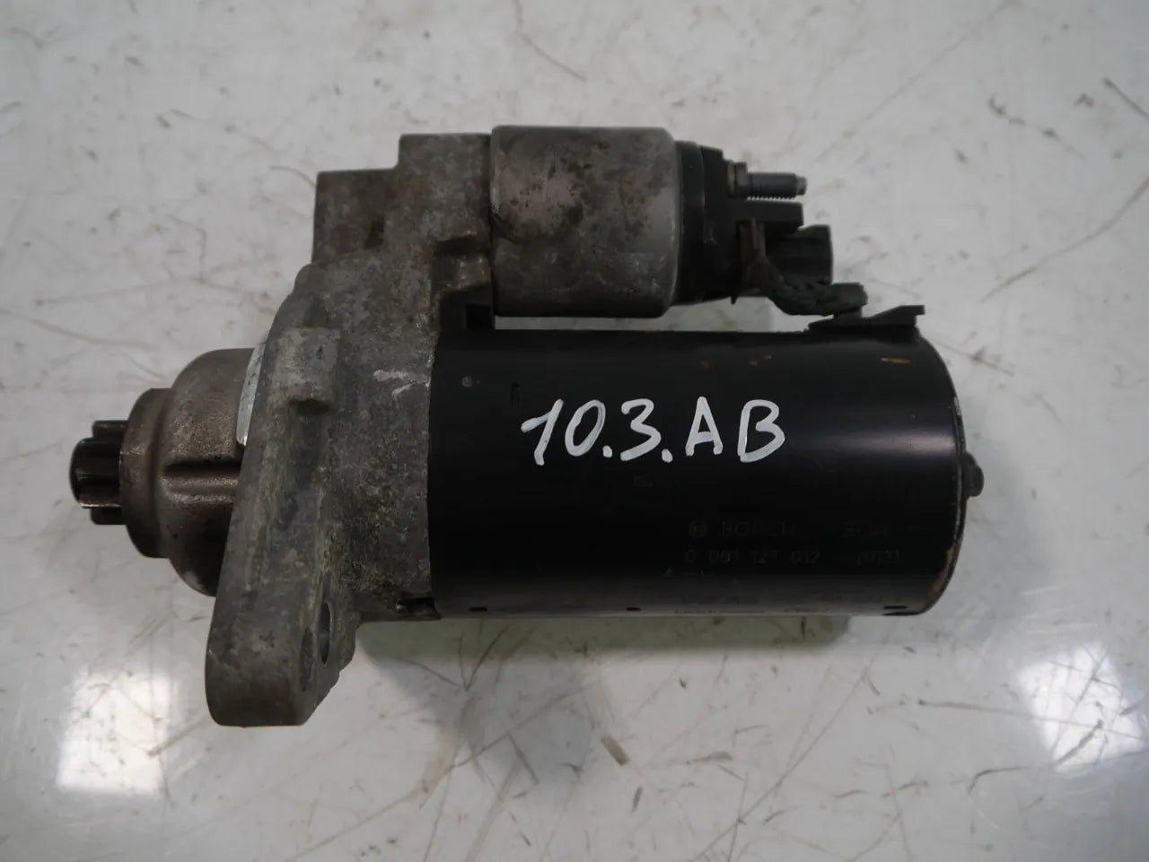 Motor de arranque Volkswagen Skoda Audi Passat Octavia A3 1.9 TDI BKC 02Z911023F 0001123012