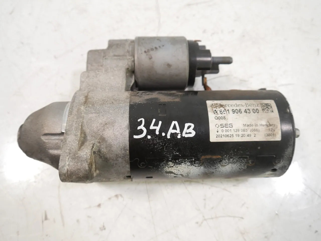 Motor de arranque Mercedes-Benz Sprinter 2.2 CDI OM651.958 651.958 OM651 A6519064300