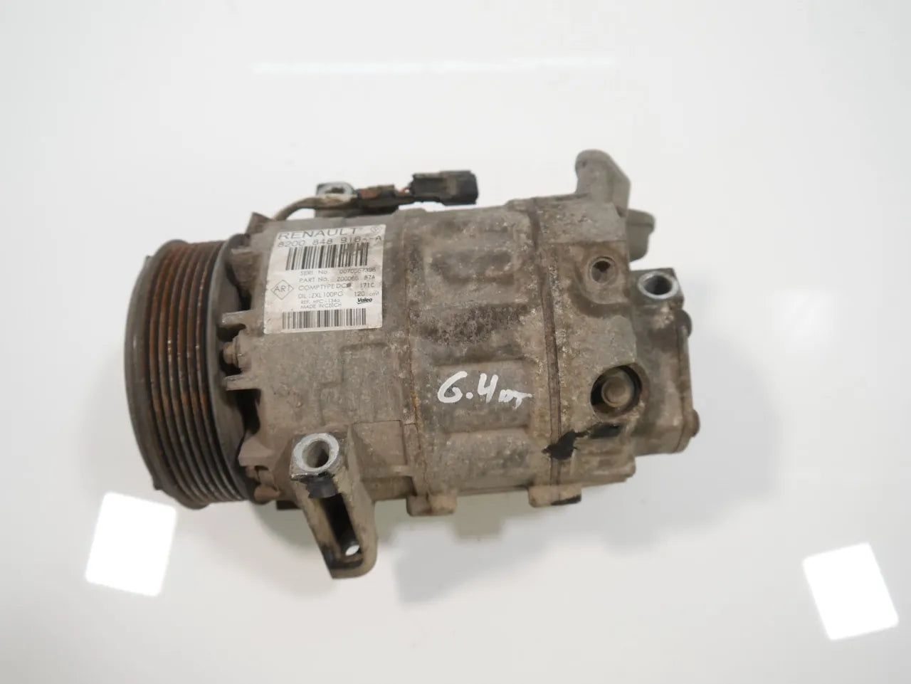 Compresor de aire acondicionado Opel Nissan Movano NV400 2.3 dCi M9T676 M9T 8200848916
