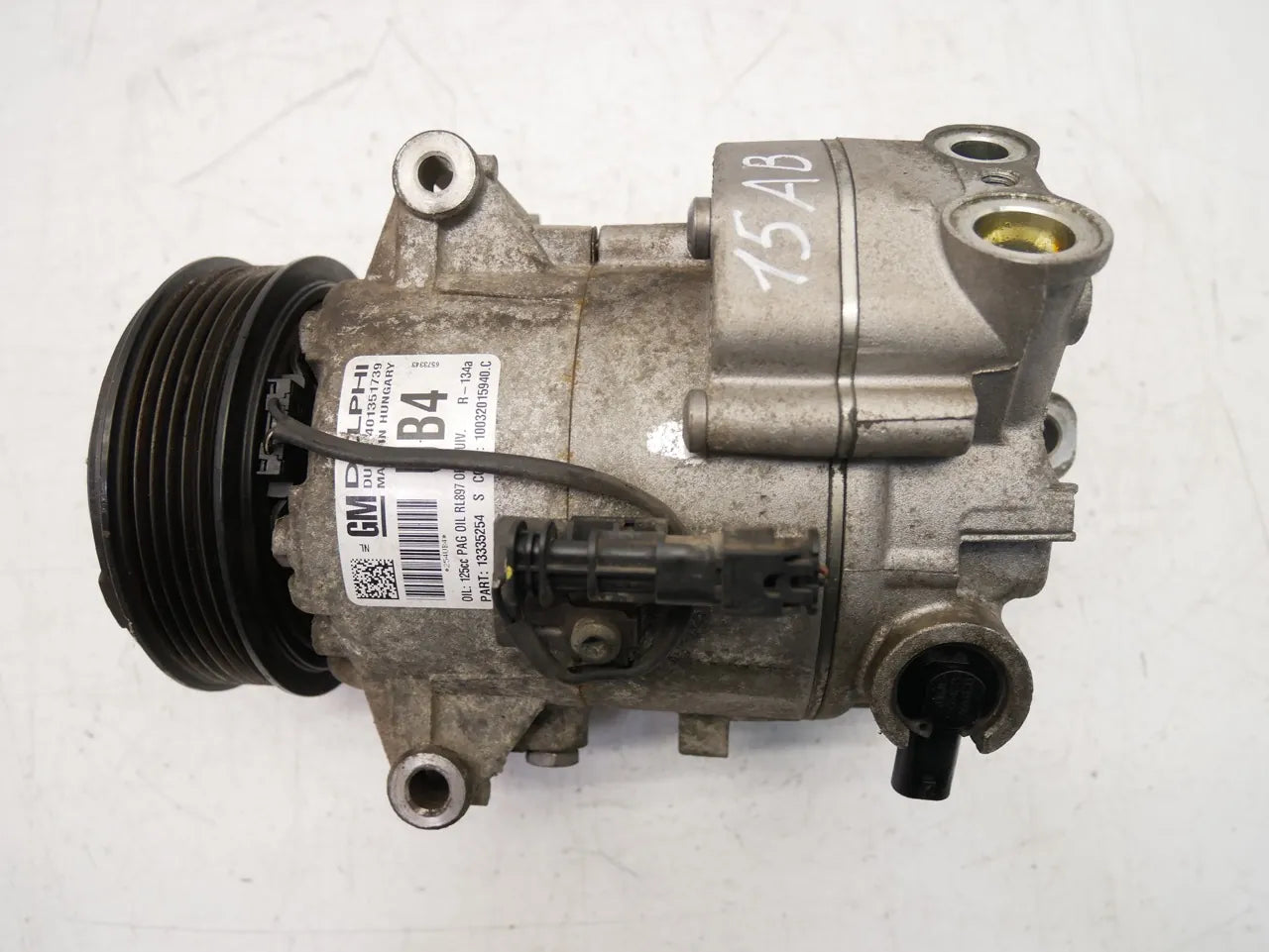 Compresor de aire acondicionado Opel Saab Insignia A 1.6 Turbo A16LET LLU A16 13335254