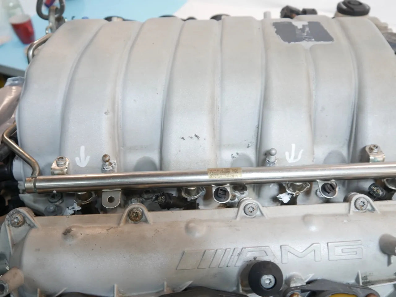 Motor Mercedes-Benz Clase S 6.2 V8 S63 AMG M156.984 156.984 M156 A1560107500