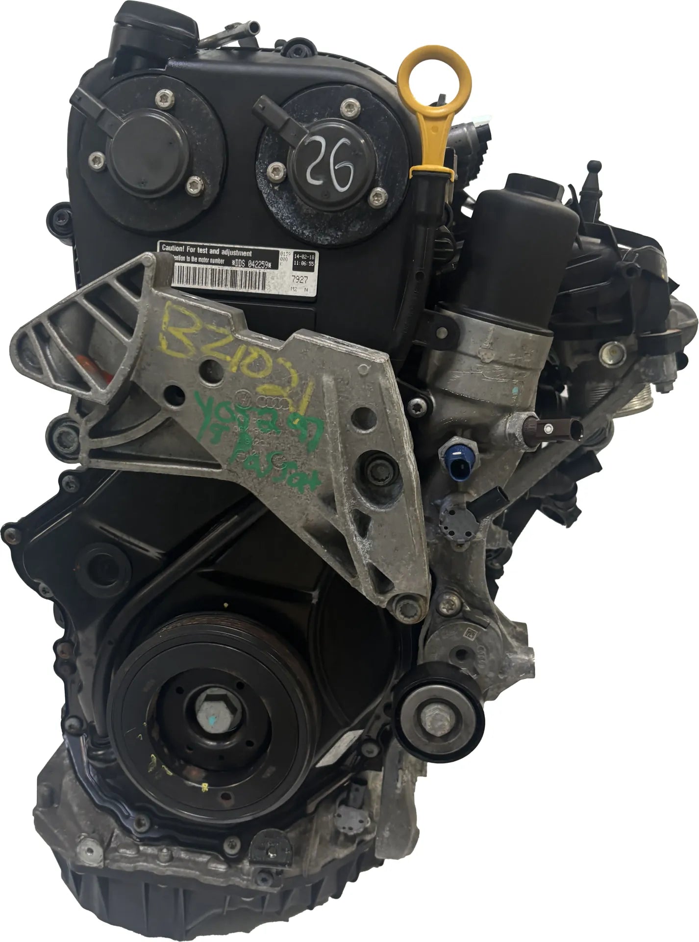 Motor Volkswagen Beetle Passat B7 2.0 TSI DDSA DDS 06K100034G