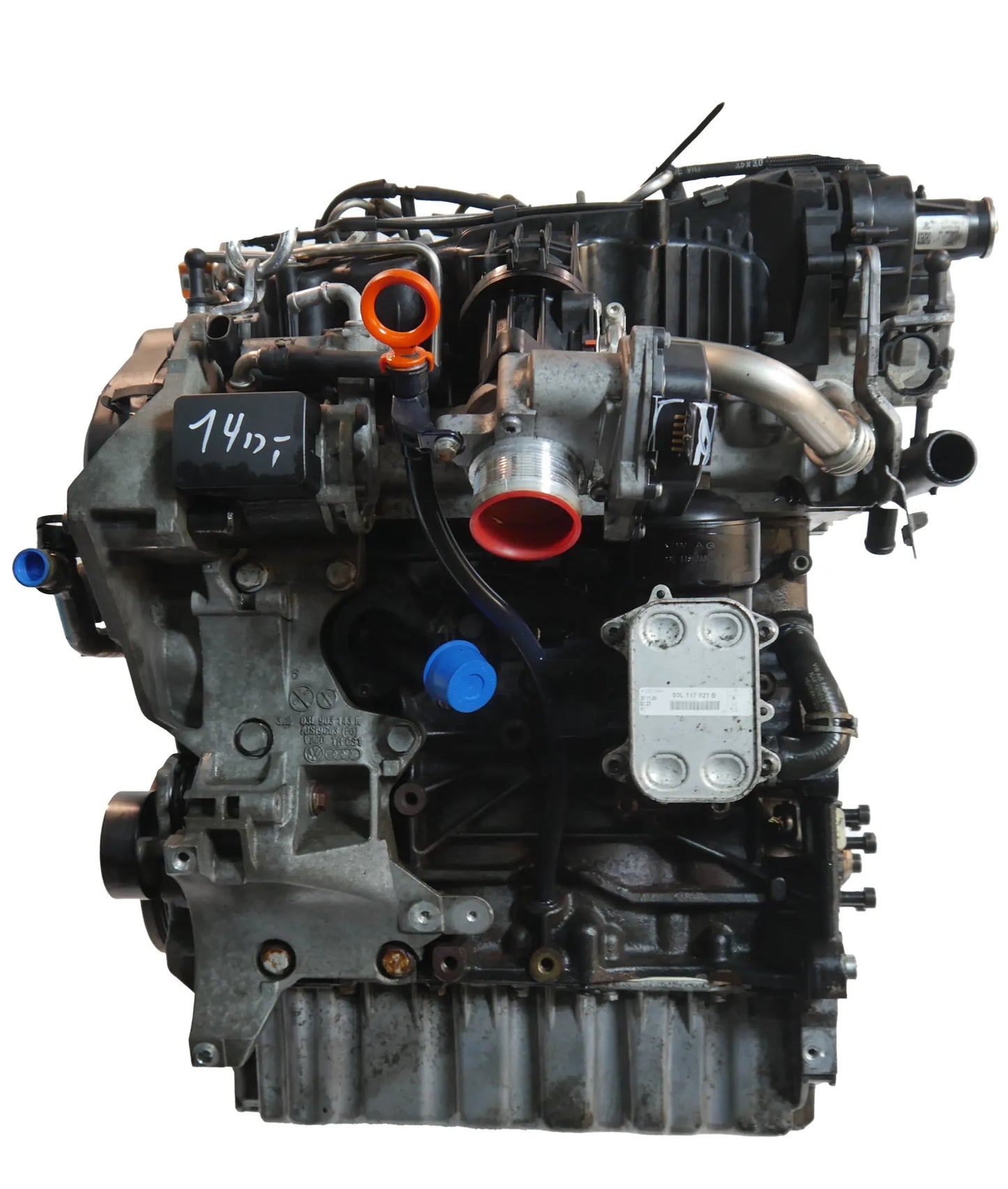 Motor Audi Seat Skoda Volkswagen A1 Ibiza Yeti Polo V 1.6 TDI CAYC CAY 03L100035K