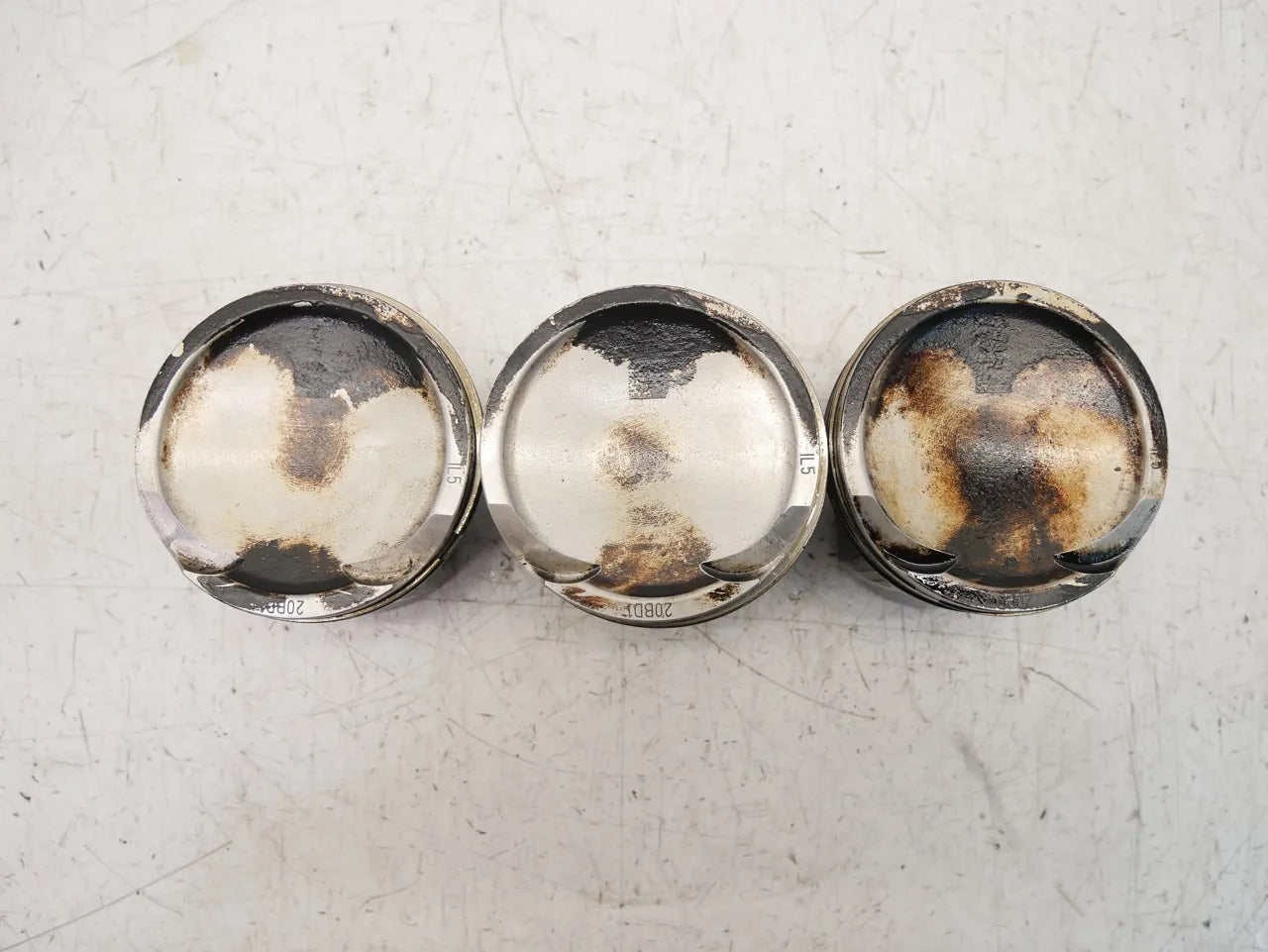 Pistón Dacia Mitsubishi Duster ASX Colt 1,0 TCe H4D470 H4D N574A 3 unidades