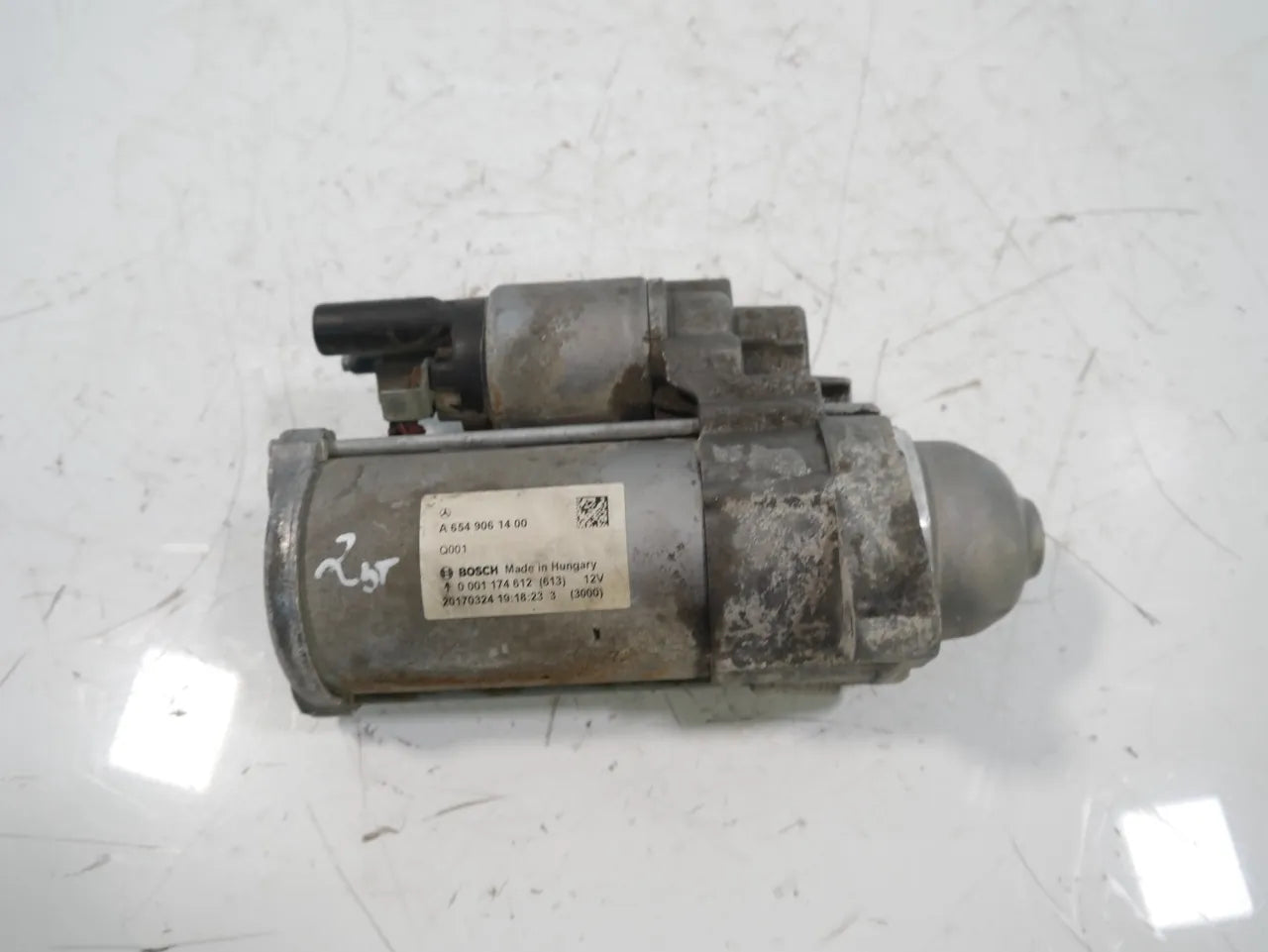 Motor de arranque Mercedes-Benz Clase E S213 2.0 OM654.920 654.920 OM654 A6549061400