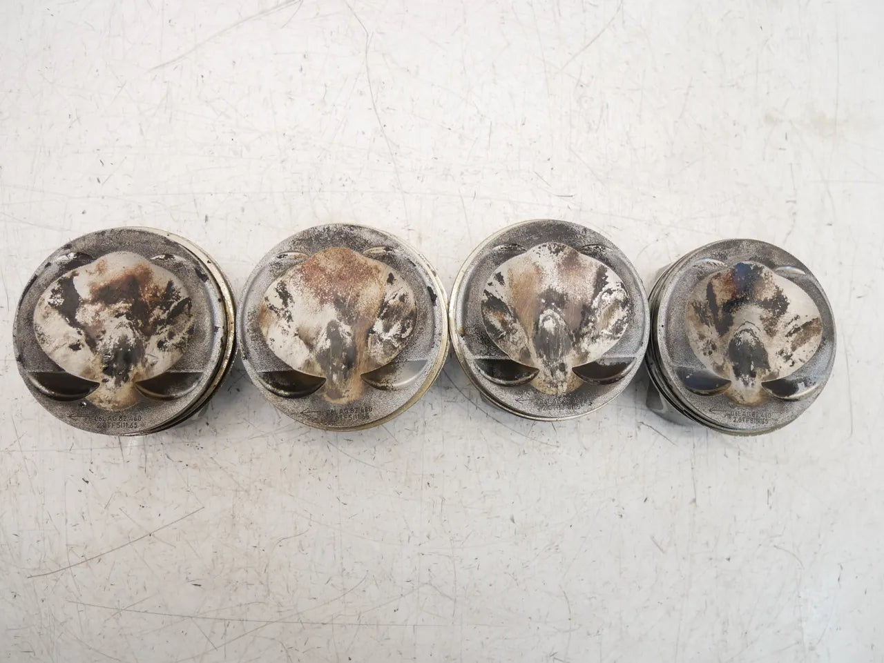 pistones Volkswagen A3 Golf Passat2.0 TFSI TSI DDSA DDS DKZ CZP 06LAG 4 unidades