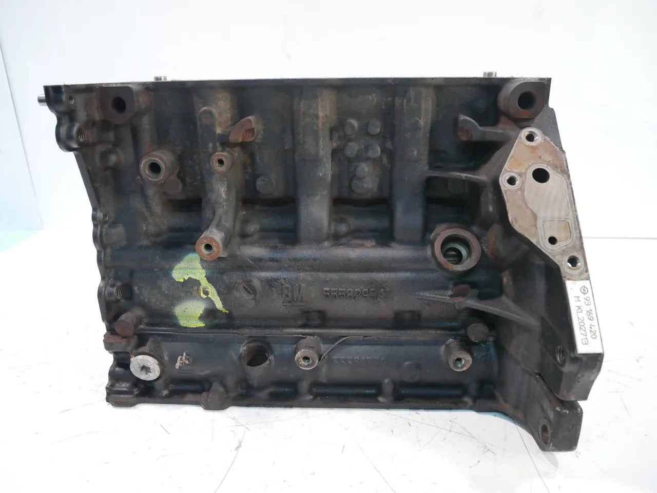 Bloque motor Defectuoso Opel Astra 1.4 gasolina A14NET B14NET 55582954