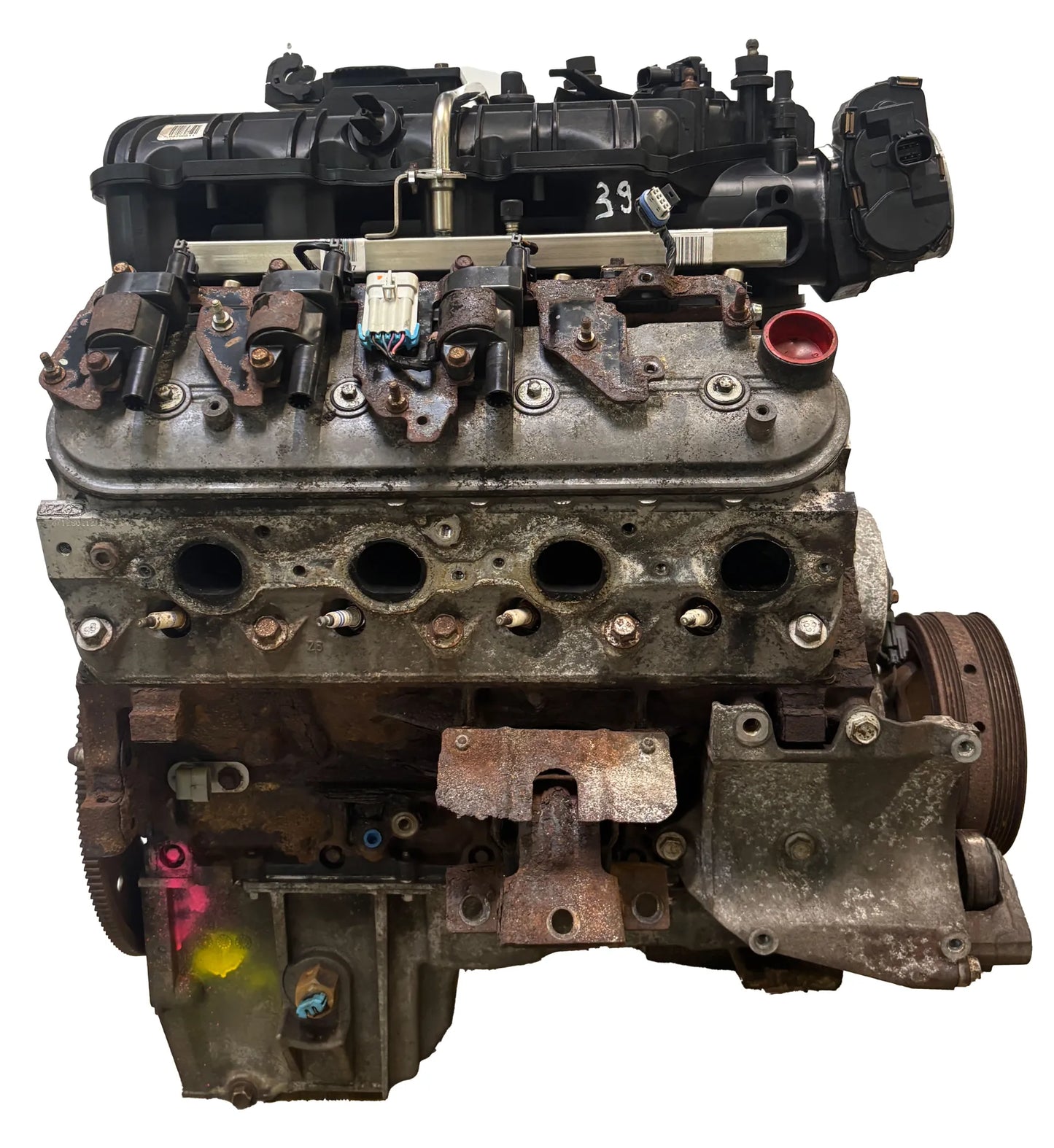 Motor Chevrolet Silverado 2500 Pickup 6.0 gasolina 4WD LY6 19209705 19303119