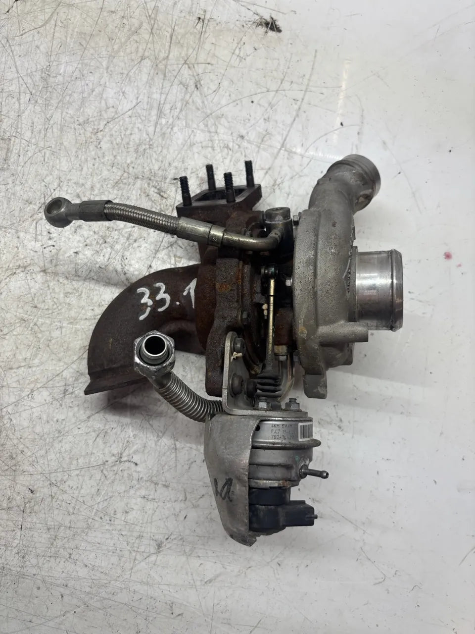 Turbocompresor Fiat Ducato MK3 150 Multijet 2.3 D F1AE3481E 5801415508