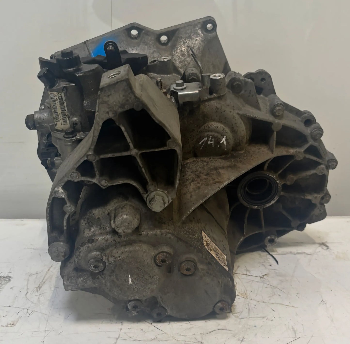 Caja de cambios manual Ford Focus 1.6 TDCI T1DB CB6 6 velocidades AV6R-7002-KJ 1836350