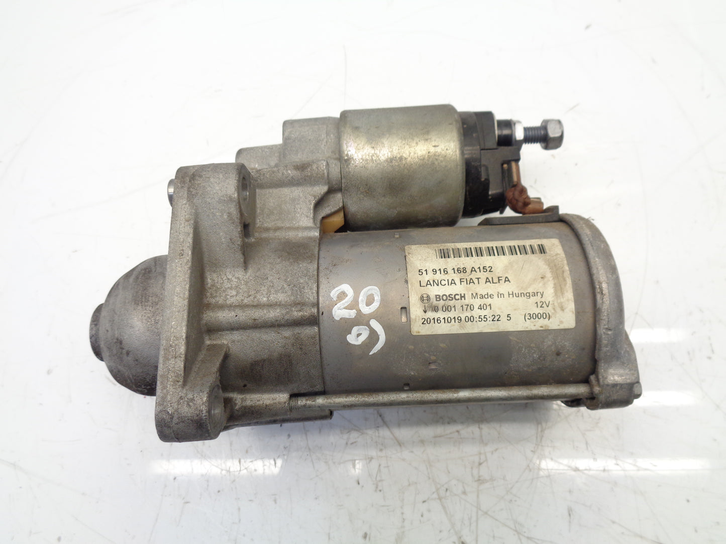 Anlasser Starter – Fiat 500 312 1,4 gasolina 169A3000 51916168