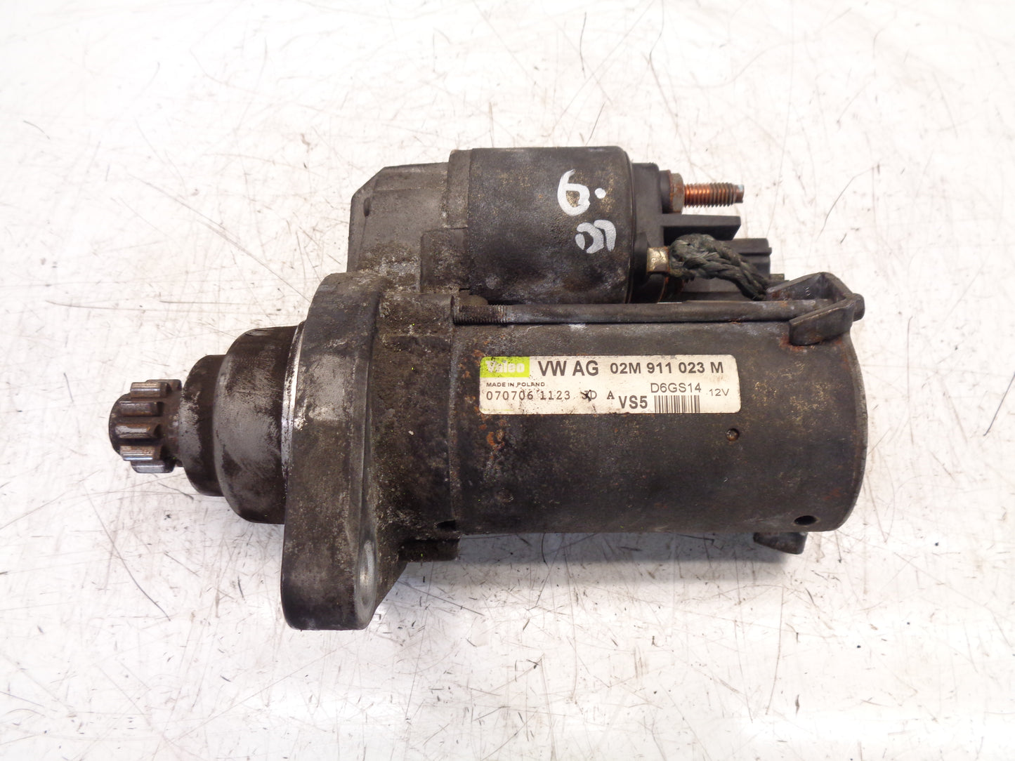 Motor de arranque – Volkswagen Seat Skoda Audi Golf Leon A3 2,0 TFSI BWA 02M911023M