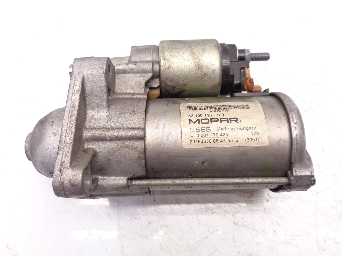 Anlasser Starter – Fiat Tipo 357 356 1,4 gasolina 843A1000 52100116 71795387