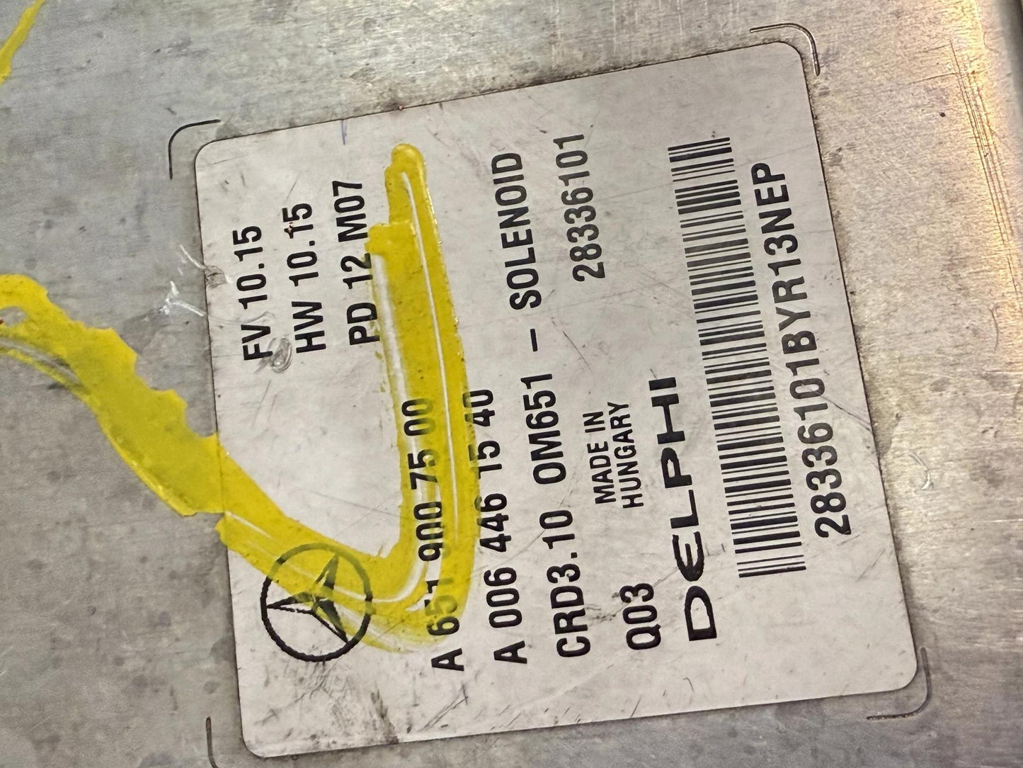 Centralita motor Mercedes-Benz Clase C W204 S204 2.2 CDI 651.913 A6519007500