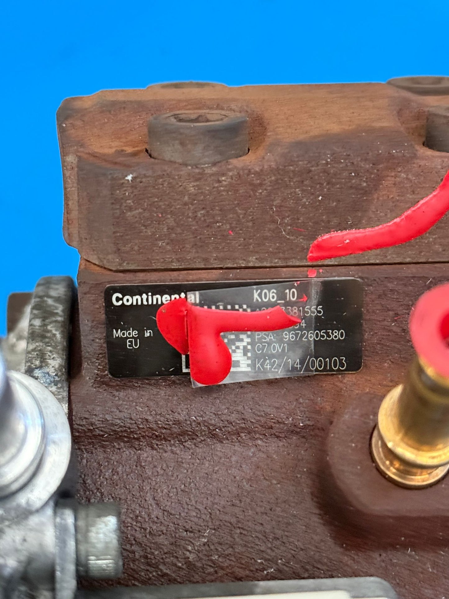 Bomba inyectora Citroen C4 1.6 HDI 9HR DV6C 9H05 9672605380