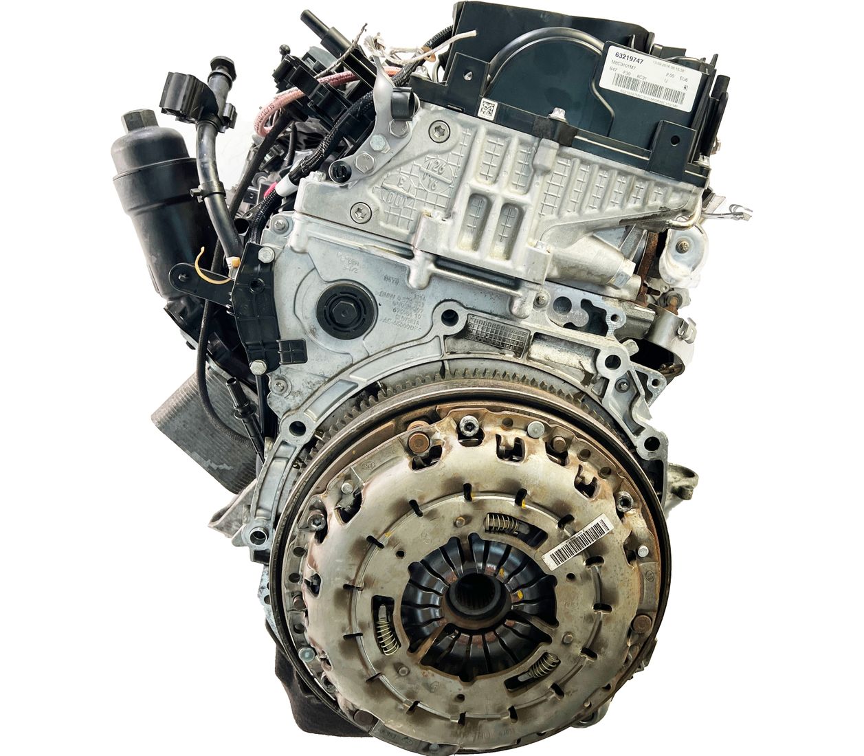 Motor BMW Serie 3 F30 F31 316d 316 2.0 D Diesel B47D20A 11002455627