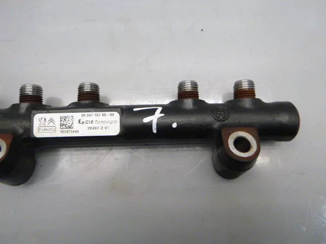 Rampa inyectora Ford Fiesta VI 1,5 TDCi XUJB 9804776780 DE272060