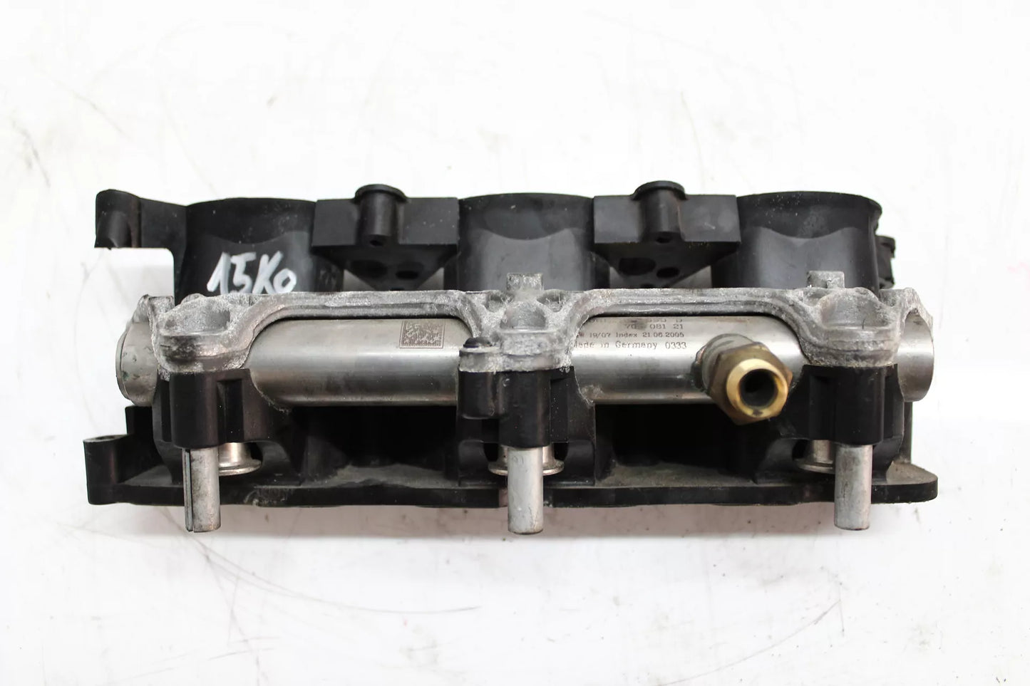 Rampa inyectora Audi A6 C6 A8 4E 2.8 FSI gasolina BDX 06E130090D 06E133110J