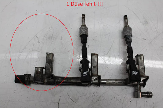 Rampa inyectora Jaguar 3.0 SCV6 AWD 306PS FX23-9G774-AC 0261500297 Falta 1 boquilla