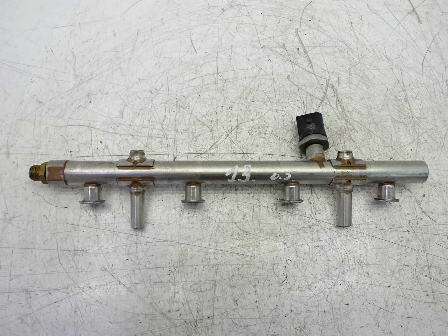 Rampa de inyección Audi Volkswagen Skoda 2,0 TSI TFSI CHH CHHA CHHB CHHC 06K133317G DE340719