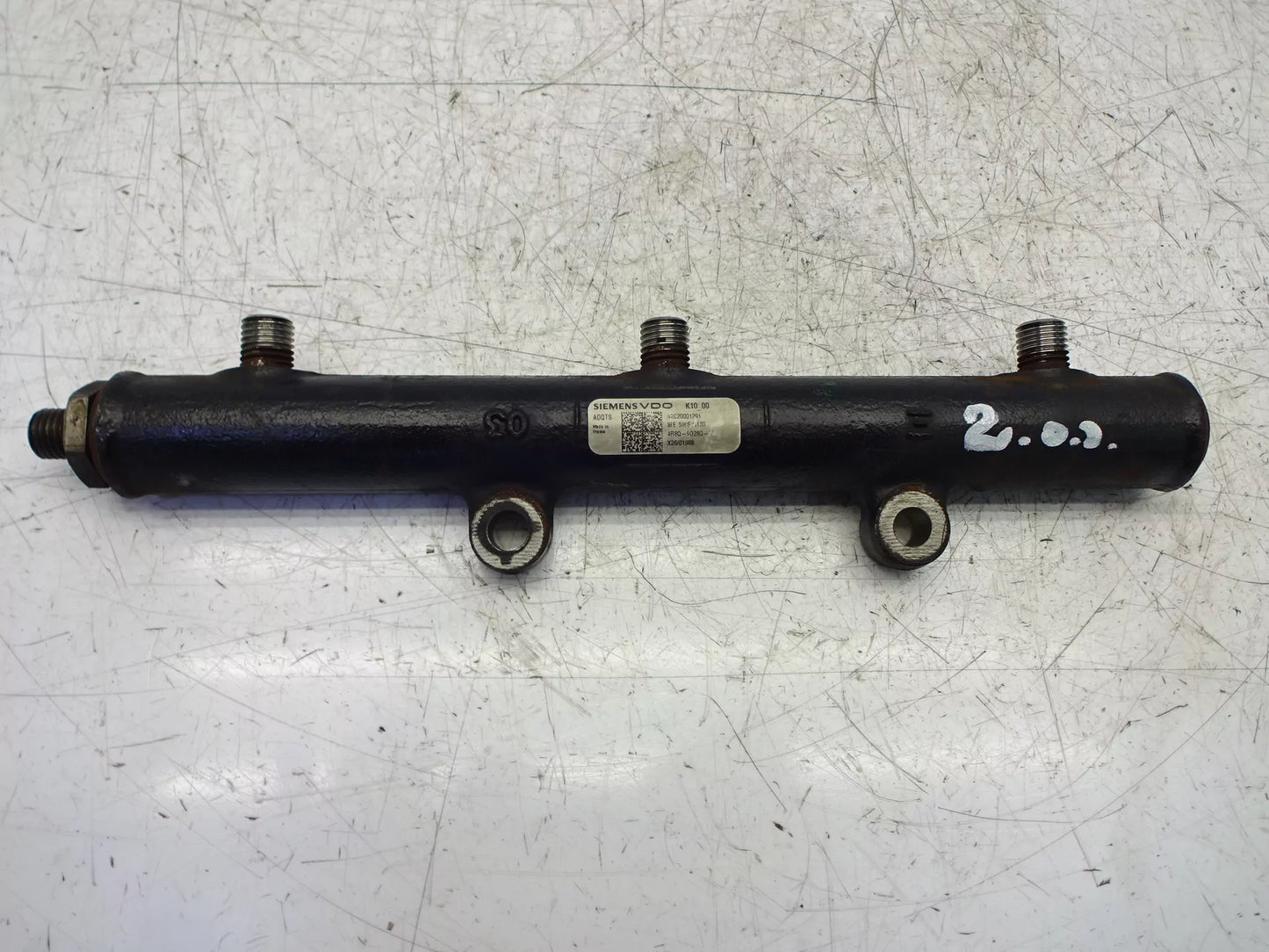 Rampa inyectora Jaguar S-Type X200 XF XJ X350 2,7 D Diesel AJD 276DT 4R8Q-9D280