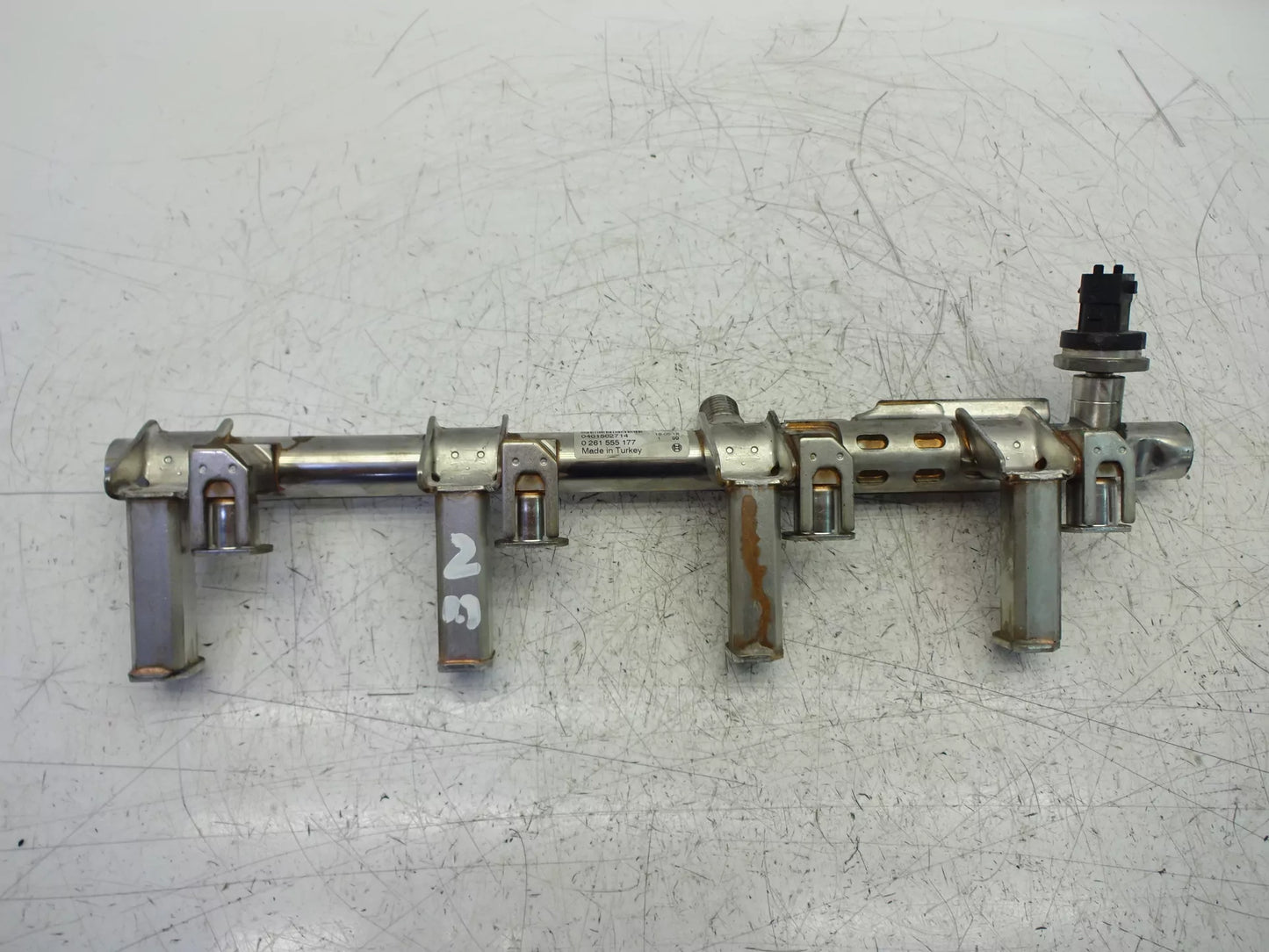 Rampa de inyección Ford Fiesta VI 6 CB 1,6 ST gasolina JTJA CJ5G-9H487-BB