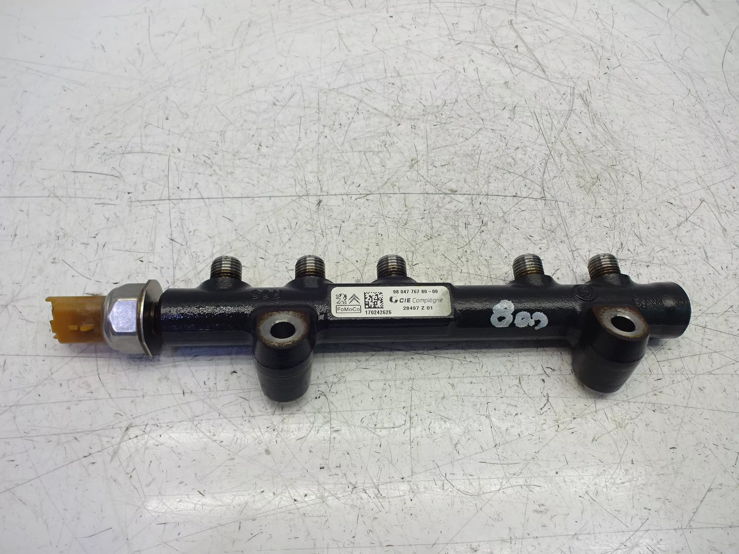 Rampa inyectora Ford Kuga II DM2 1,5 TDCi Diesel D XWMB 9804776780