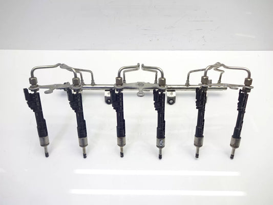 Carril del inyector BMW Serie 3 F30 F80 Serie 4 F32 F82 M3 M4 3.0 S55 S55B30A 7848383 0261500172 7639994