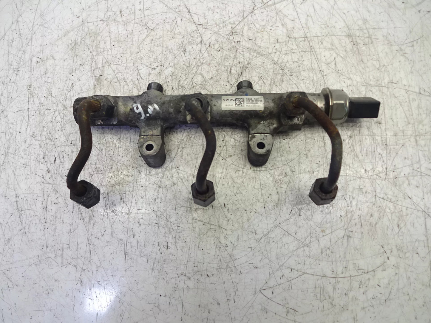 Rampa inyectora Volkswagen Amarok 2H 3,0 TDI Diesel DDX DDXA DDXB DDXC 059130089CS