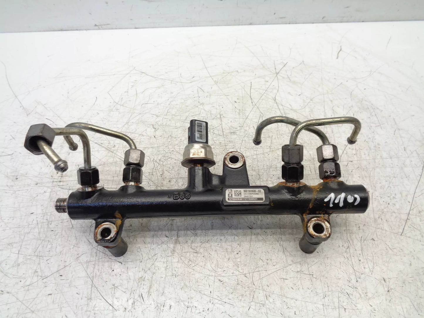 Rampa inyectora Fiat Scudo 270 272 2,0 D Multijet RH02 PSA 9681909680