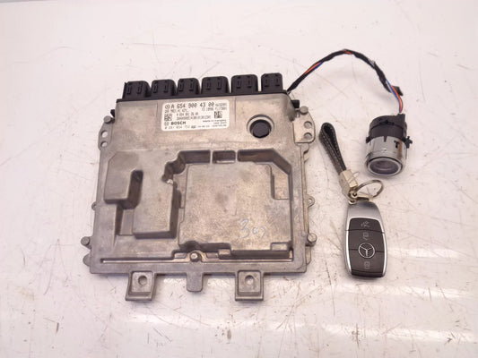 Centralita Mercedes-Benz W205 C205 2,0 CDI A6549004300 mit Schlüssel