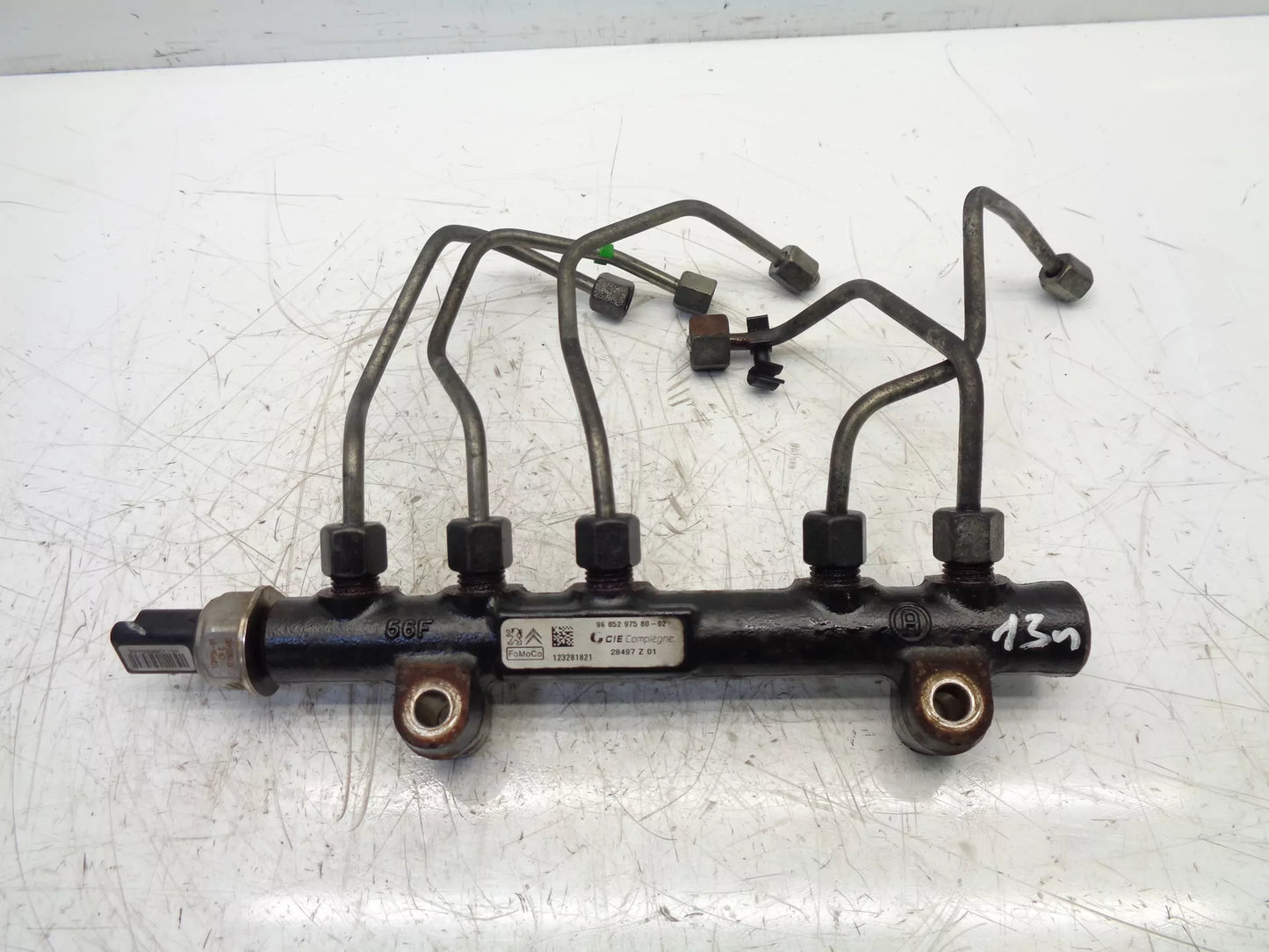 Rampa inyectora Ford Focus 1,6 TDCi Diesel ECOnetic NGDA 9685297580