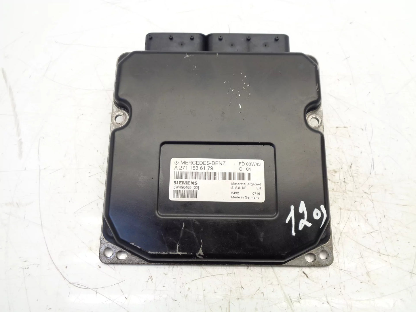Unidad de control Mercedes-Benz Clase C W203 S203 1.8 271.946 A2711536179