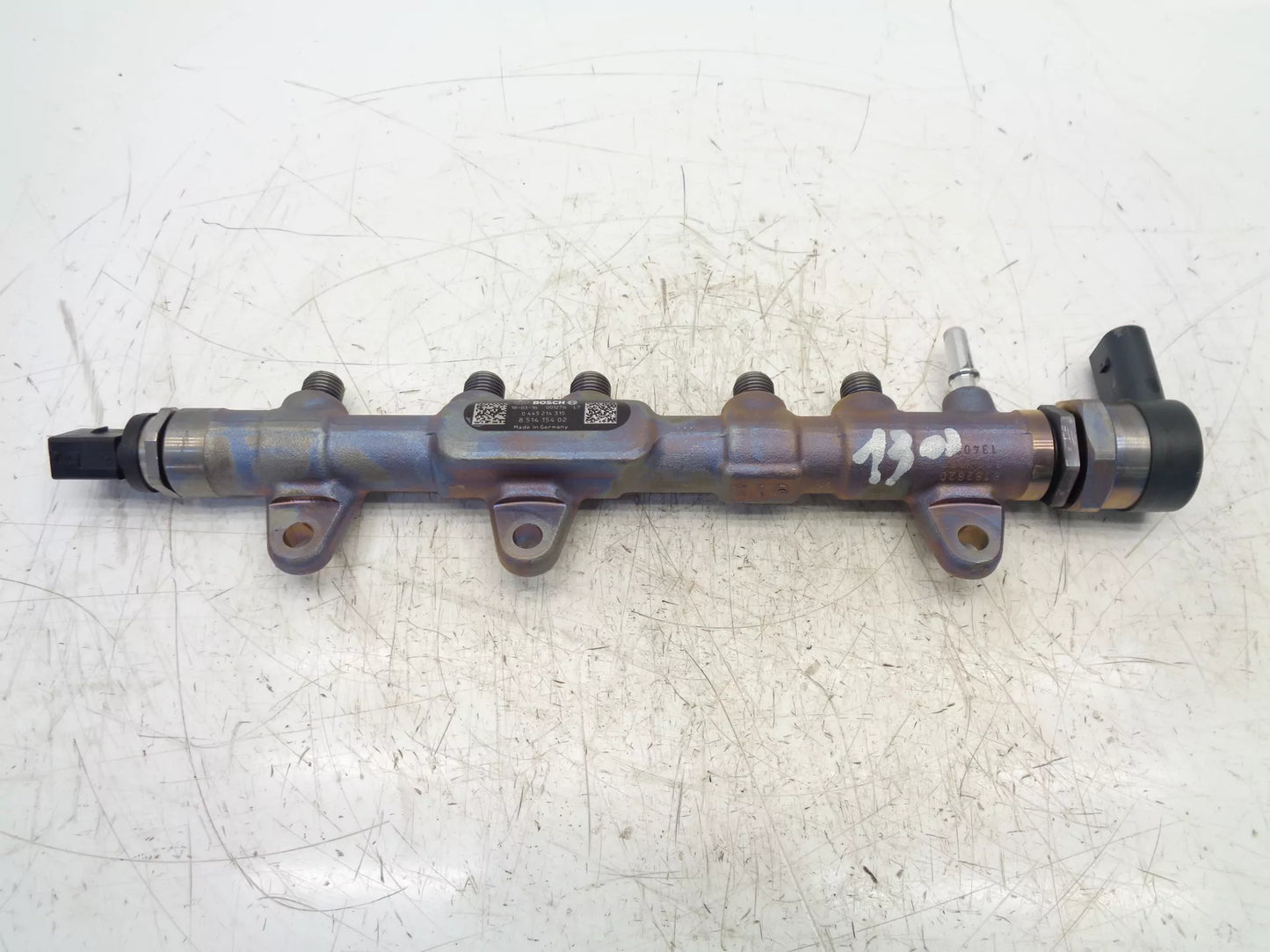 Rampa inyectora BMW 1er F20 F21 2,0 D Diesel B47D20A 0445214315 8514154