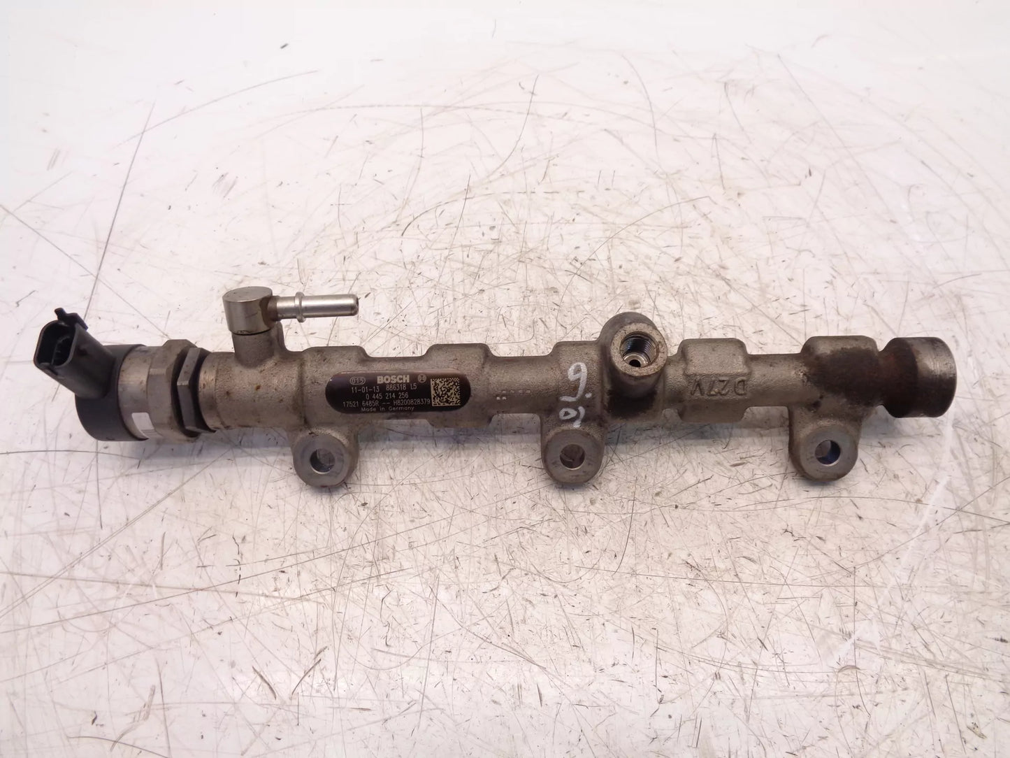 Rampa inyectora Renault Megane 2,0 dCi Diesel M9R610 M9R 0445214256