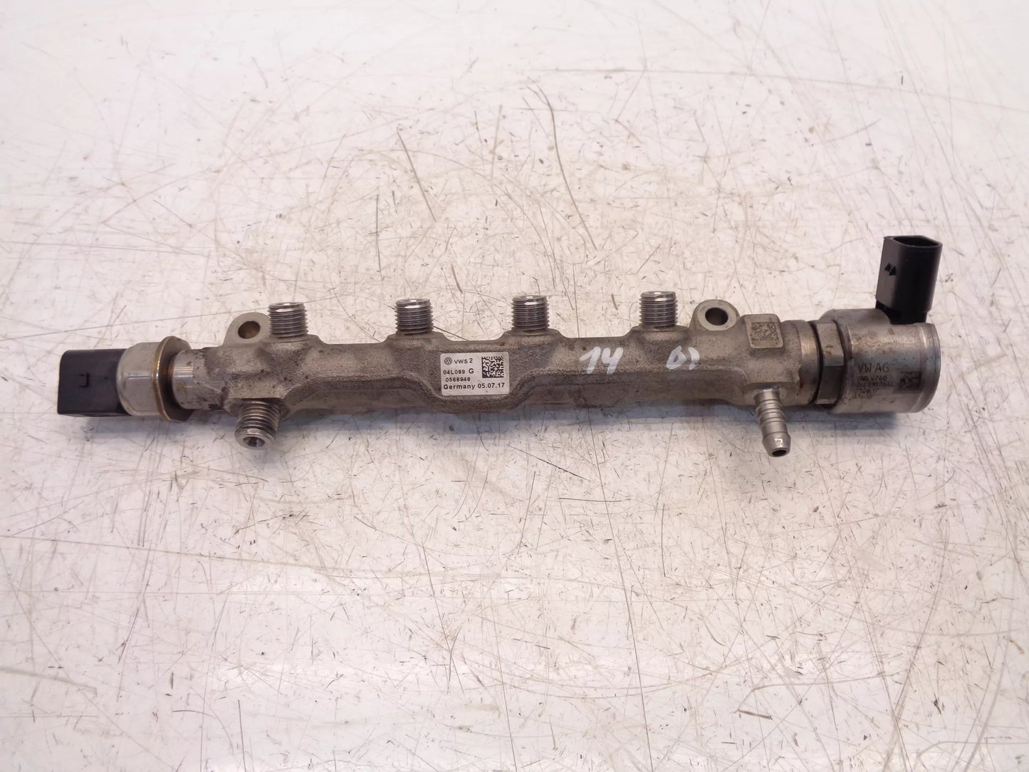 Rampa inyectora Audi 2,0 TDI DETA DET 04L089G