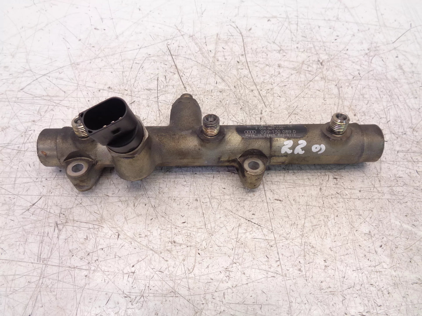 Rampa inyectora Audi 3,0 TDI Diesel BKN 059130089D