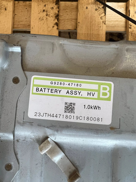 Batería de alto voltaje Toyota Prius 1.8 Hybrid 2ZR-FXE 2ZR G9280-47180 1.0kWh