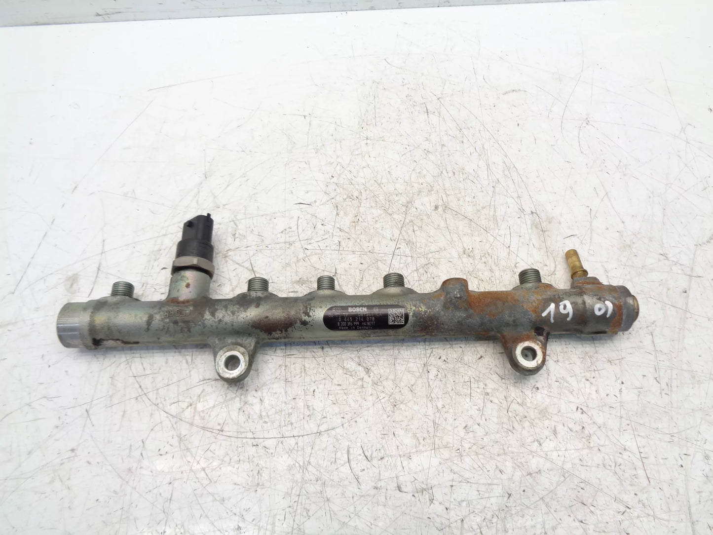 Rampa inyectora Renault 1,9 dCi F9Q758 F9Q 0445214078 8200396999