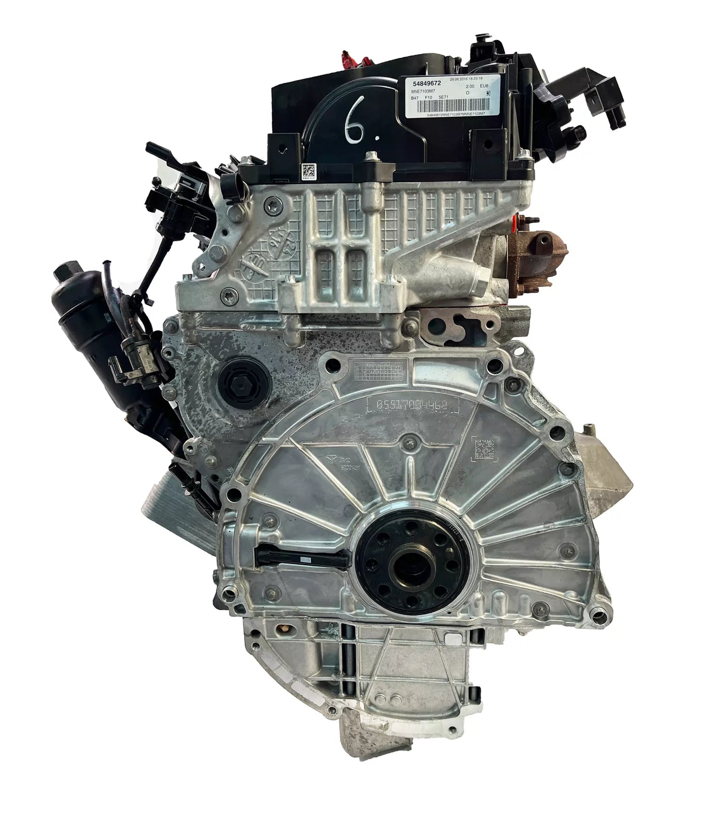 Motor BMW Serie 5 F10 F11 520d 520 2.0 D Diesel B47D20A B47