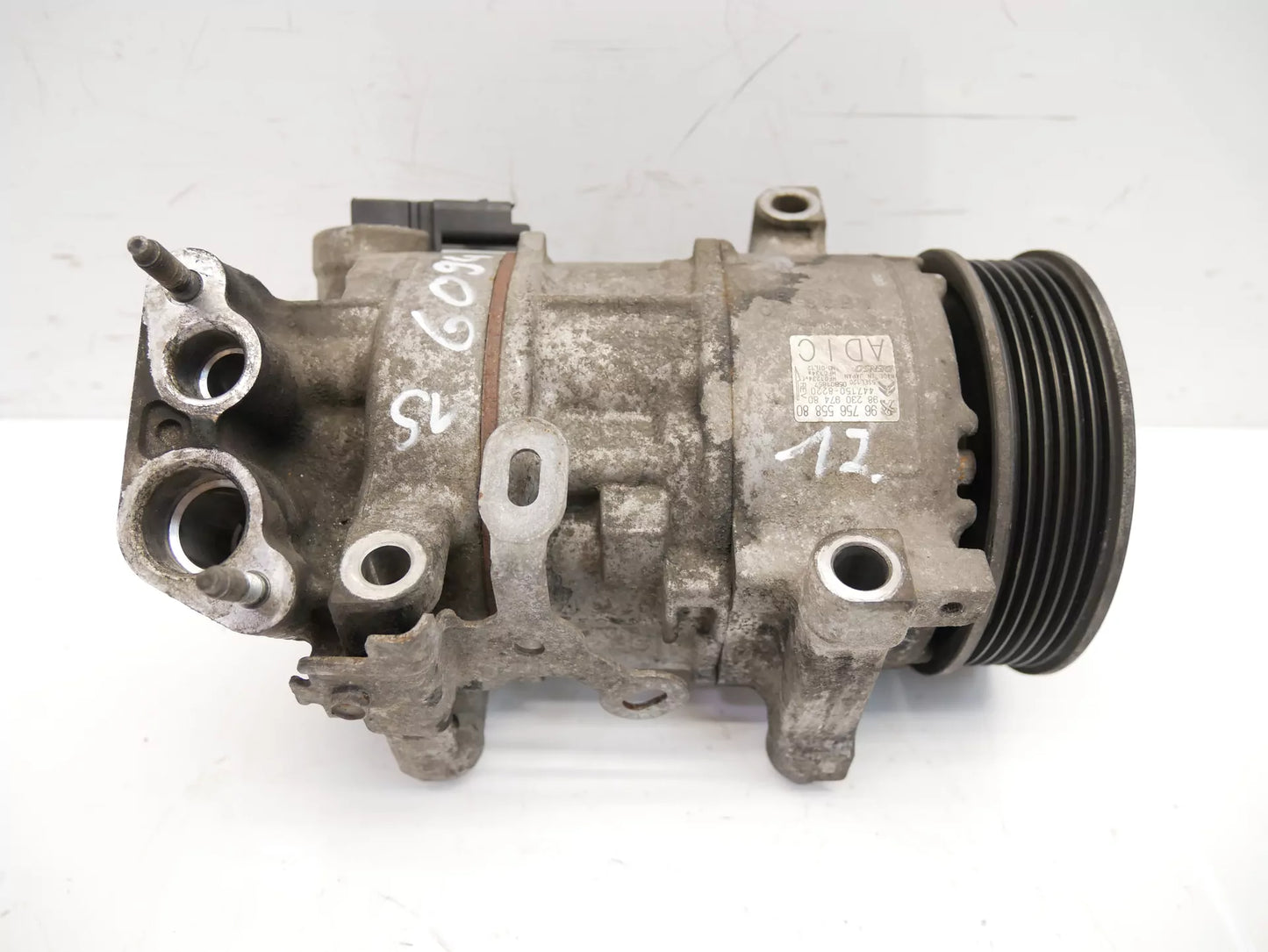 Compresor de aire acondicionado – Peugeot 5008 1.5 BlueHDI YHZ DV5RC 9675655880 9823097480