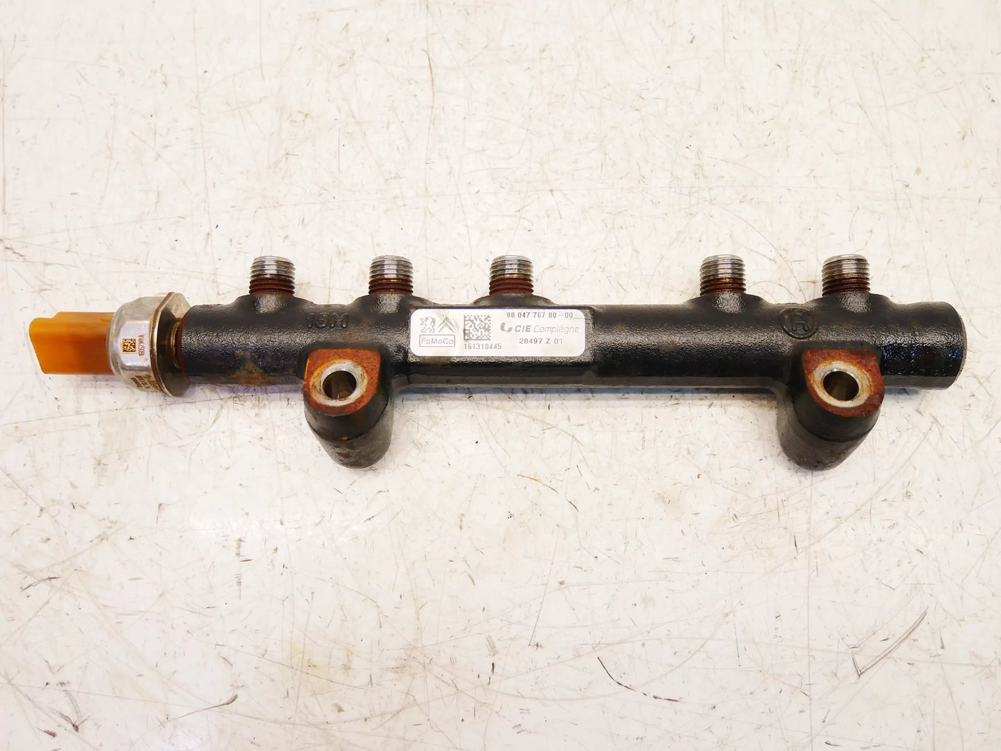 Rampa inyectora Ford 1,5 TDCi Diesel XVJA 9804776780