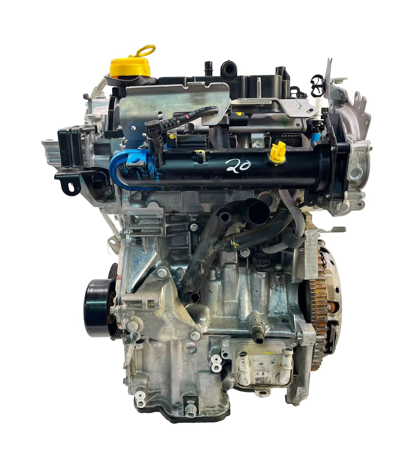 Motor Renault Clio 1,0 TCe gasolina H4D450 H4D 8201720530 sólo
