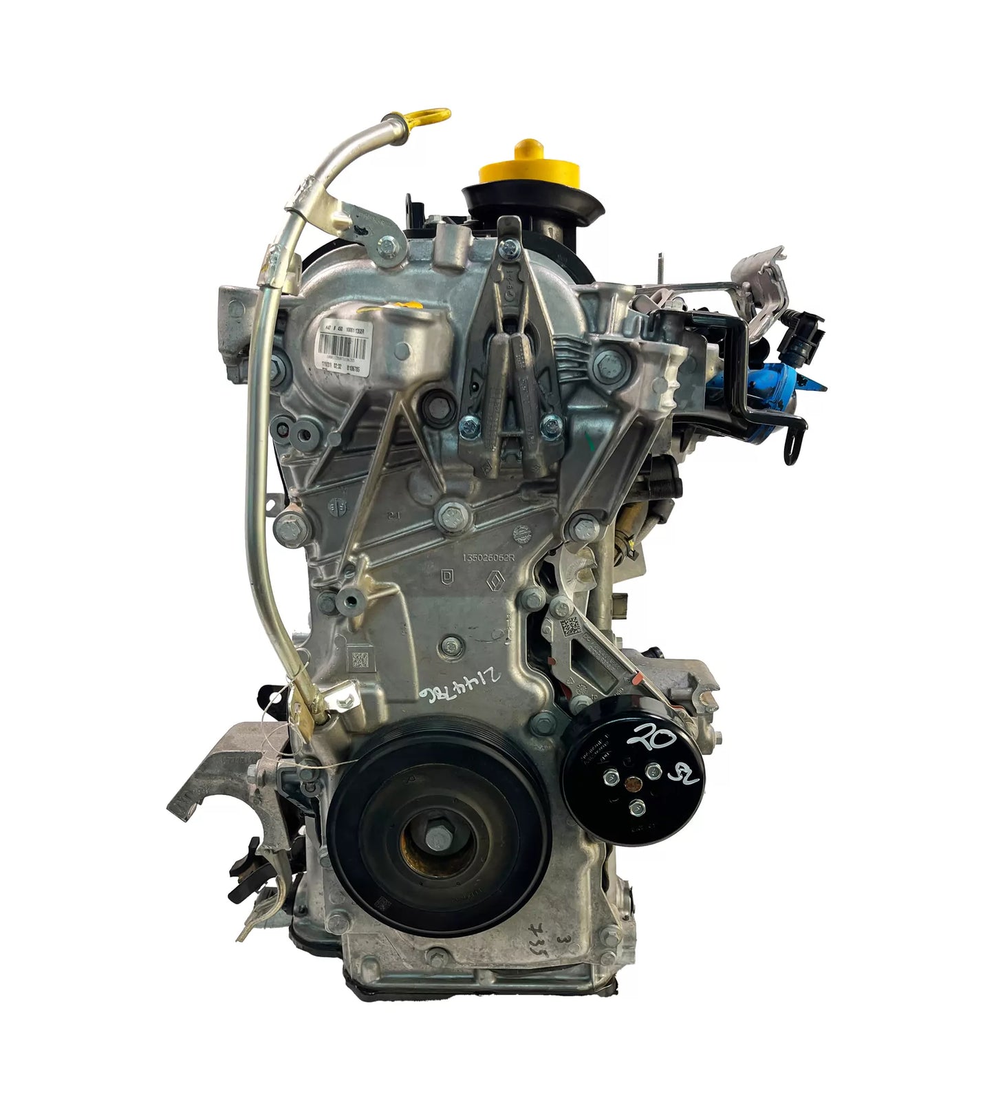 Motor Renault Clio 1,0 TCe gasolina H4D450 H4D 8201720530 sólo