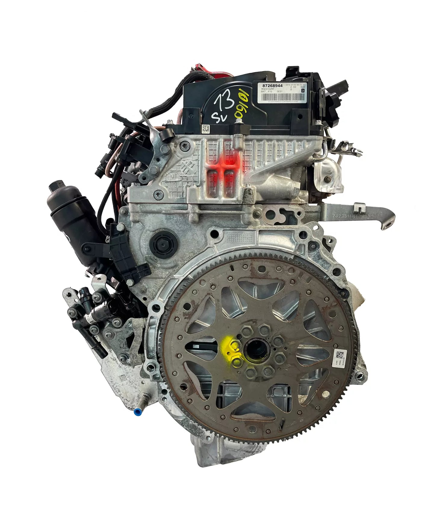 Motor BMW Serie 5 F10 F11 518 d 2.0 Diesel B47D20A B47 11002361993