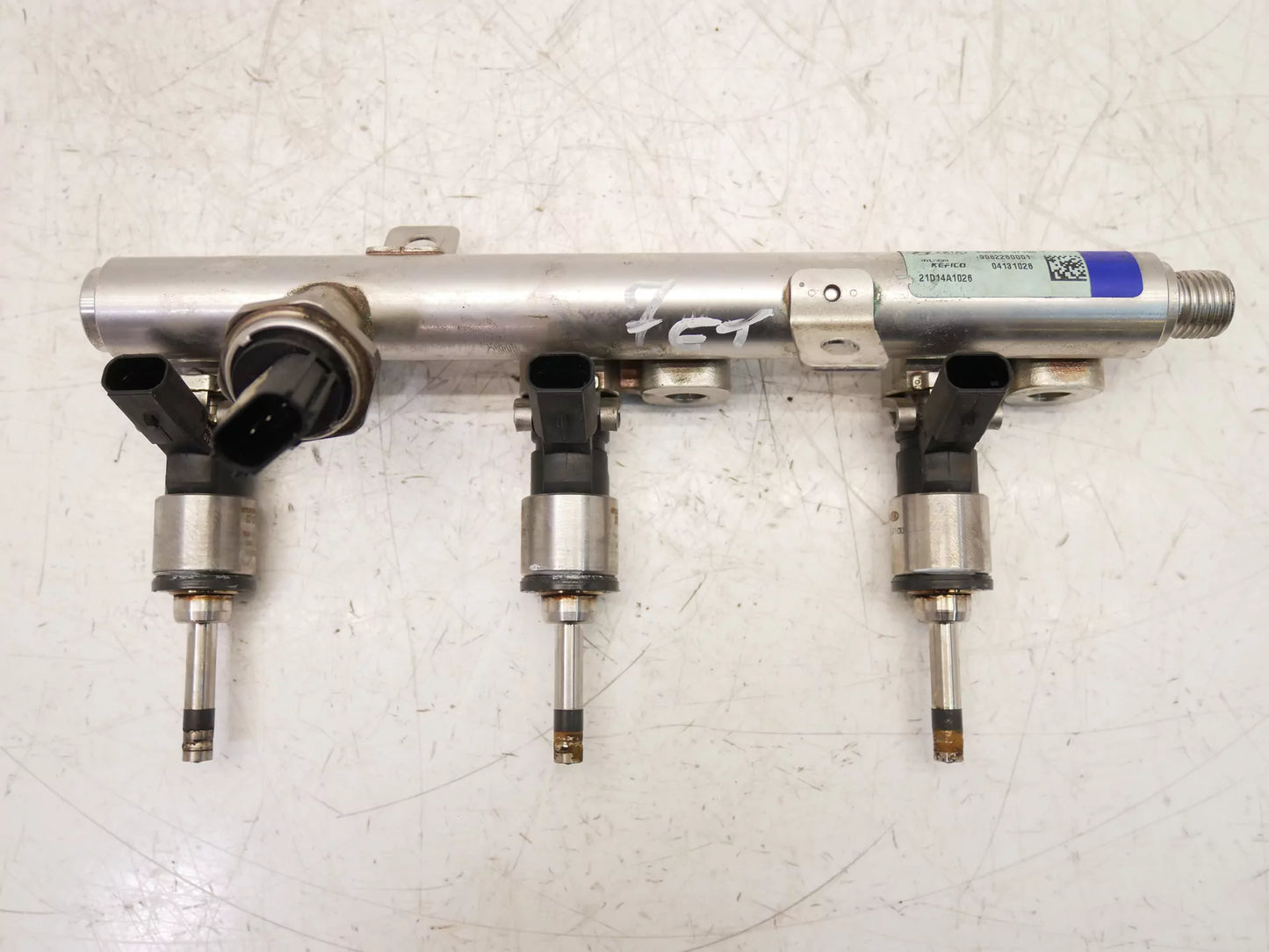 Rampa de inyectores Hyundai 1,0 T-GDI gasolina G3LE 35350-07100